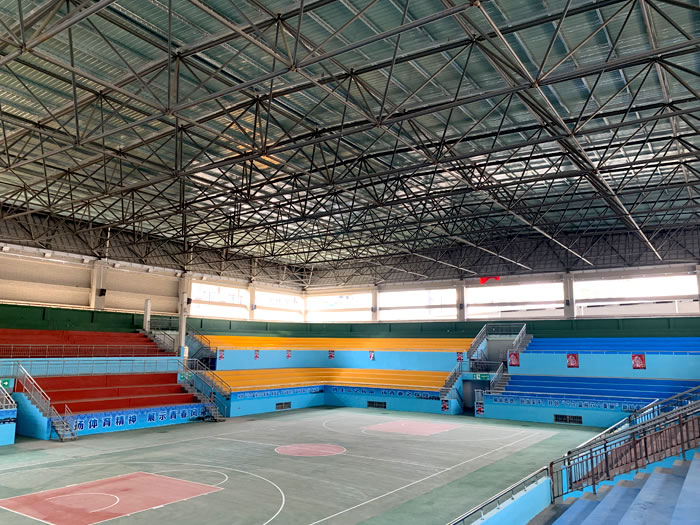 思茅富川体育馆网架